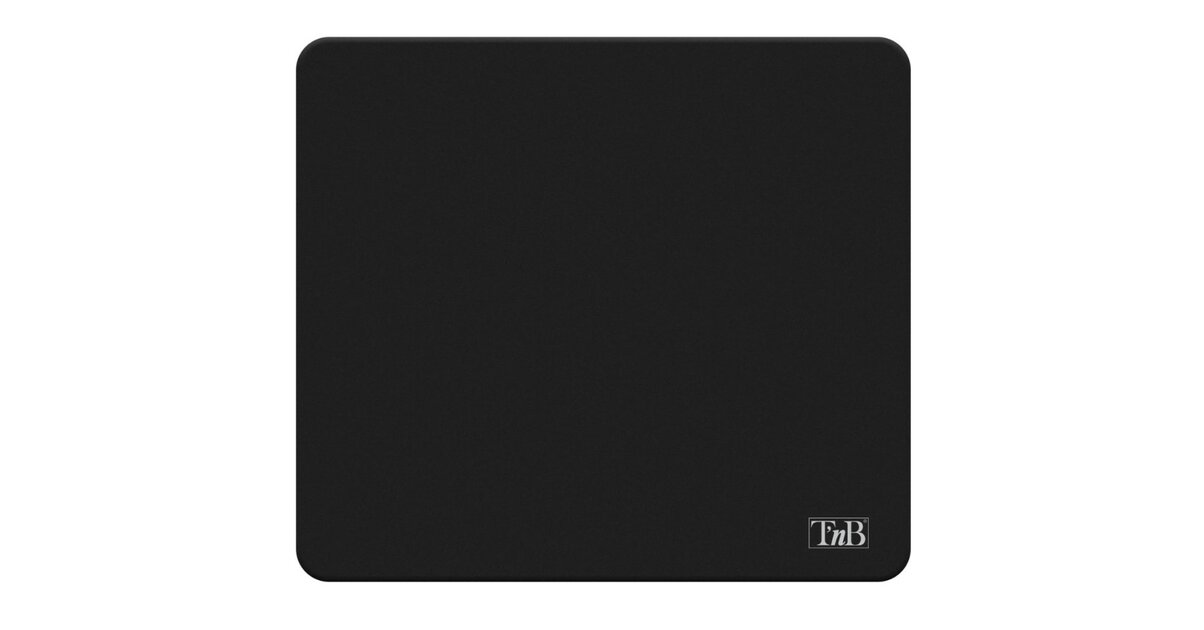 Tapis De Souris Noir Standard - Antistatique, Support En Mousse - Taille Classique Pour Bureau